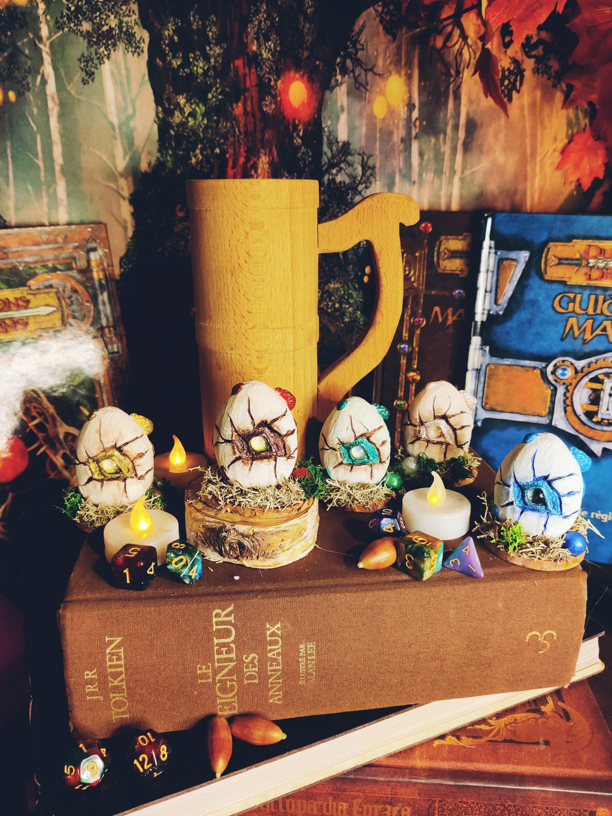 Oeuf de Dragon (Plusieurs couleurs disponibles)